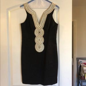 Black Lilly Pulitzer cocktail dress